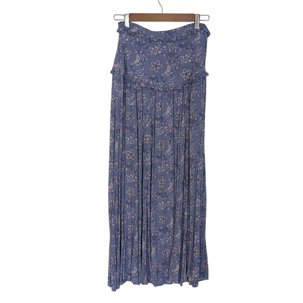 đŞđŤ°đź Spell Celestial Legs Skirt Maxi Skirt Floral Size S HTF Rare - Picture 3 of 7